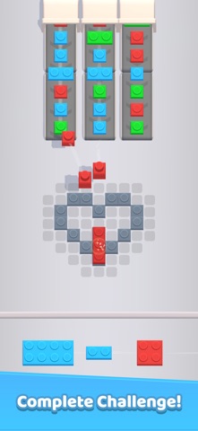 Brick Sort Stack iPhone screenshot