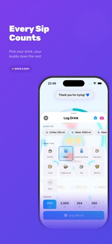 Waterie: Water Tracker screenshot