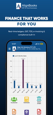 AlignBooks: ERP & Accounting screenshot