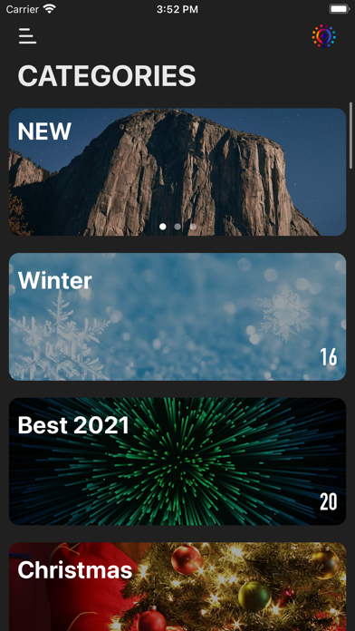 Wallpapers for iPhone - themes iPhone screenshot 10 - Lifestyle app
