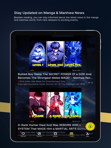 Asura Scans - Top Manga Reader iPad screenshot 5