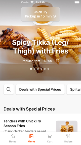 App screenshot