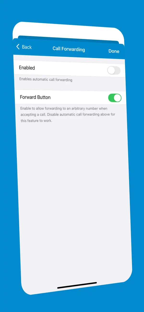 Screenshot #2 pour Microtalk Softphone