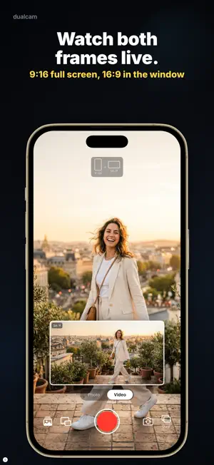 DualCam: Dual Camera Recorder screenshot 2