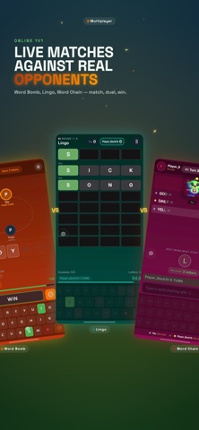 Word Games: WordFall — 7 in 1 iPhone screenshot