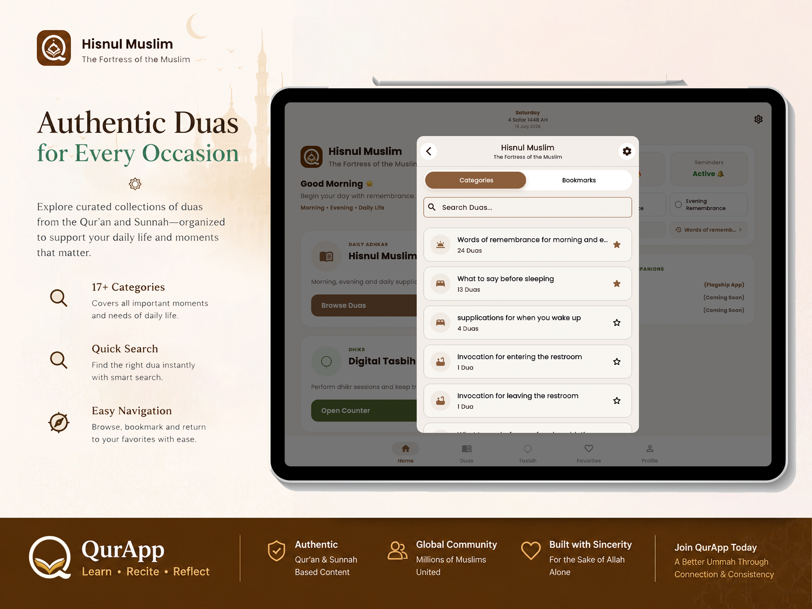 Hisnul Muslim by QurApp screenshot 10