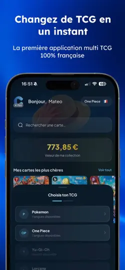 Capture d'écran de Cardzia : Cartes TCG & Scellés sur iPhone 4