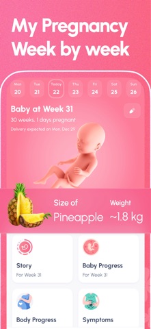 Pregnancy Tracker - Lifeing Screenshot 2 of 7