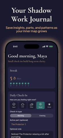 Imago: Shadow Work Journal screenshot