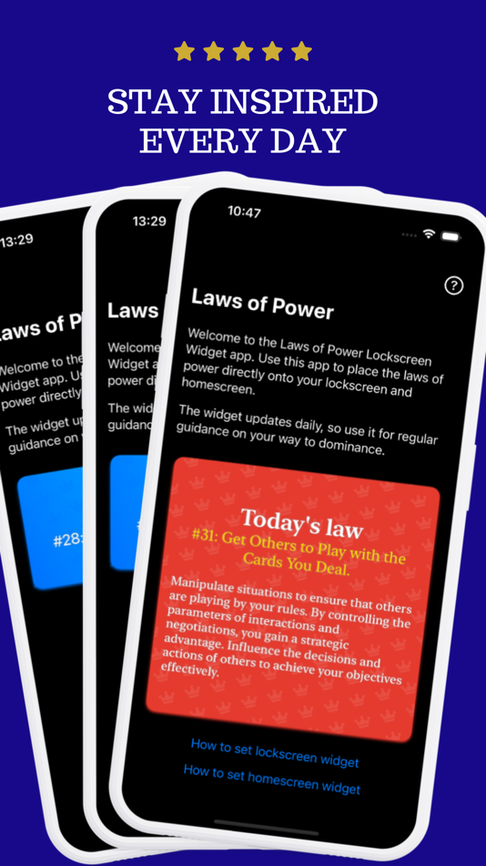 #4. Laws of Power: 48 Life Quotes (iOS) 由: Chris Wakefield
