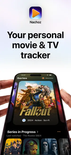 Nachoz: Movies & TV Tracker screenshot 1