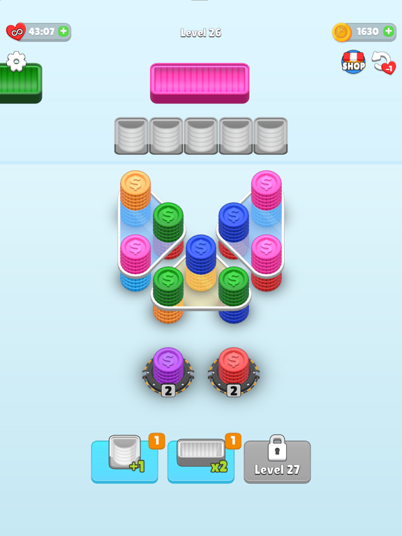 Coin Pile 3D iPad screenshot 3 - Games app