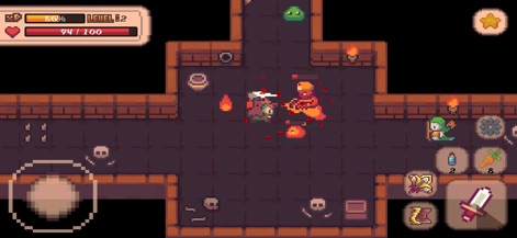 Megis Adventure - megis-adventure-pixel-art-dungeon-combat