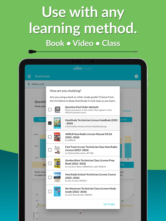 HamStudy.org iPad screenshot 6 - Education app