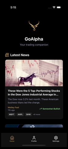 GoAlpha Trading screenshot