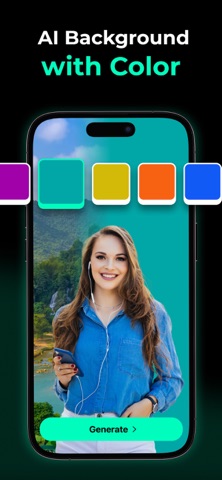 Background Changer: AI Eraser iPhone screenshot