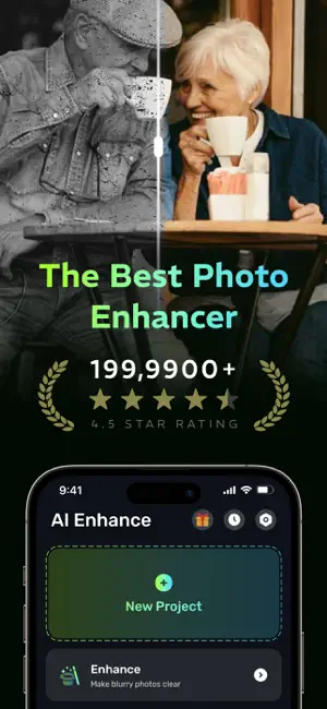 AI Photo Enhancer: Old Photos screenshot 1