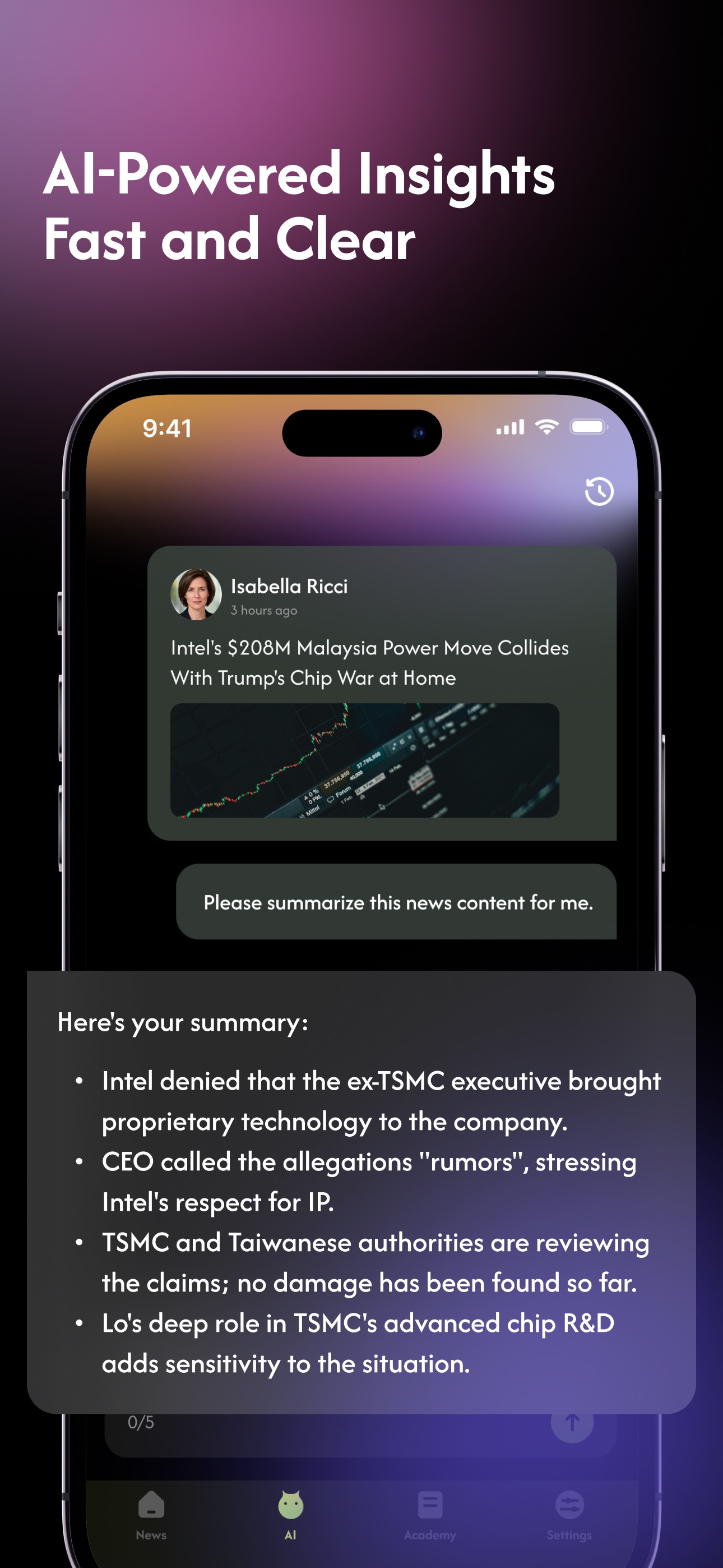 Screenshot 4 of Win Insight AI Stock Assistant