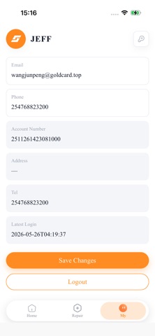 Pocket Energy App iPhone screenshot