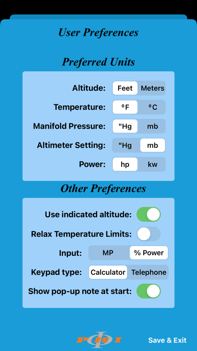 AircraftPower S Screenshot