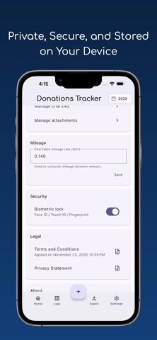 Donations Tracker Screenshot 8 of 8