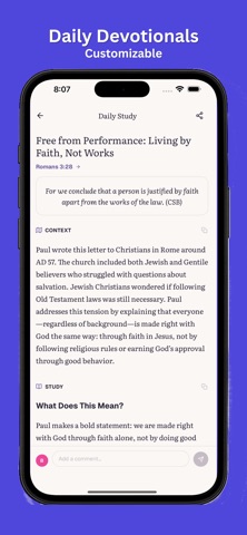 Daily Manna: Bible Study Screenshot 4 of 8