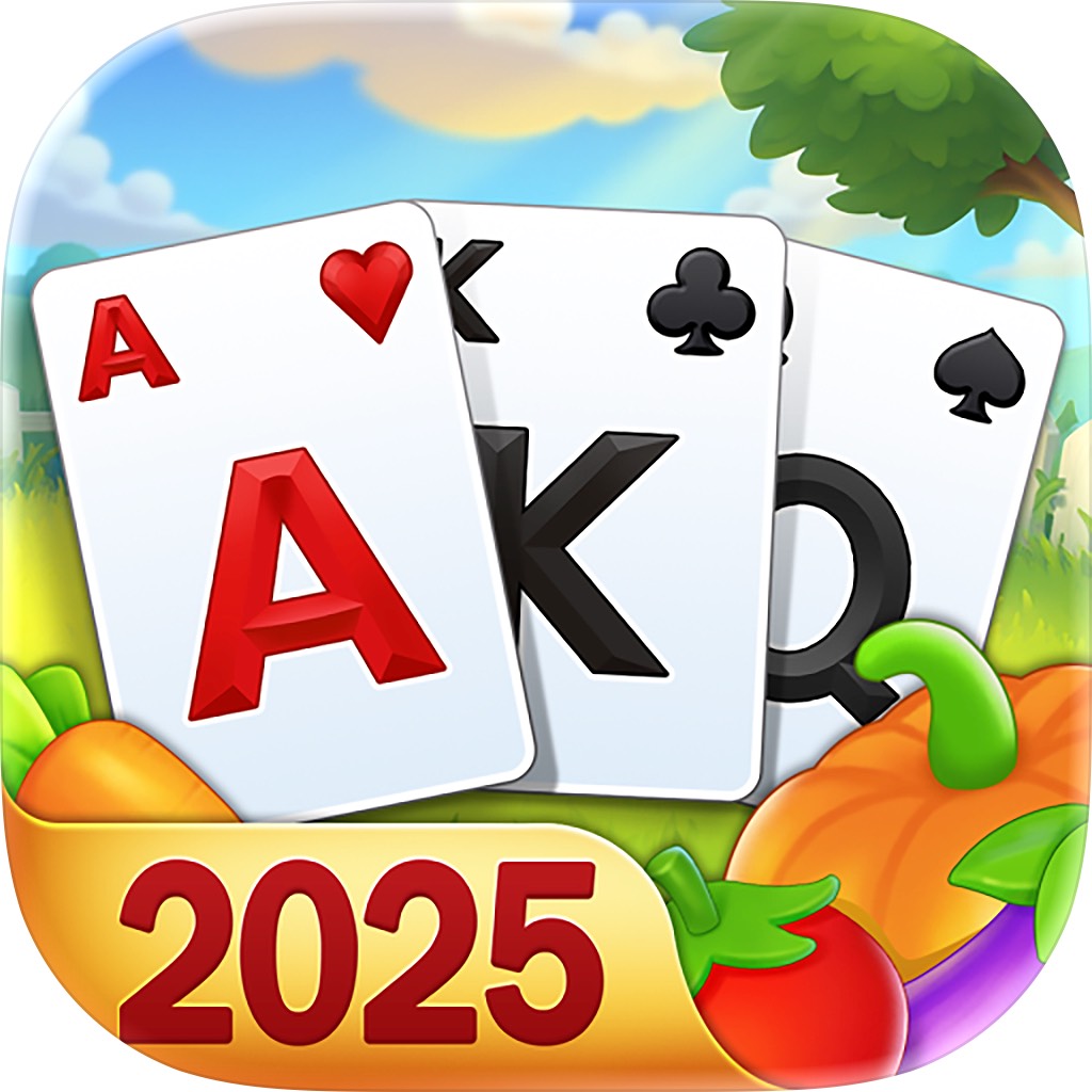 Apple App Store cover for Solitaire Farm Tripeaks World