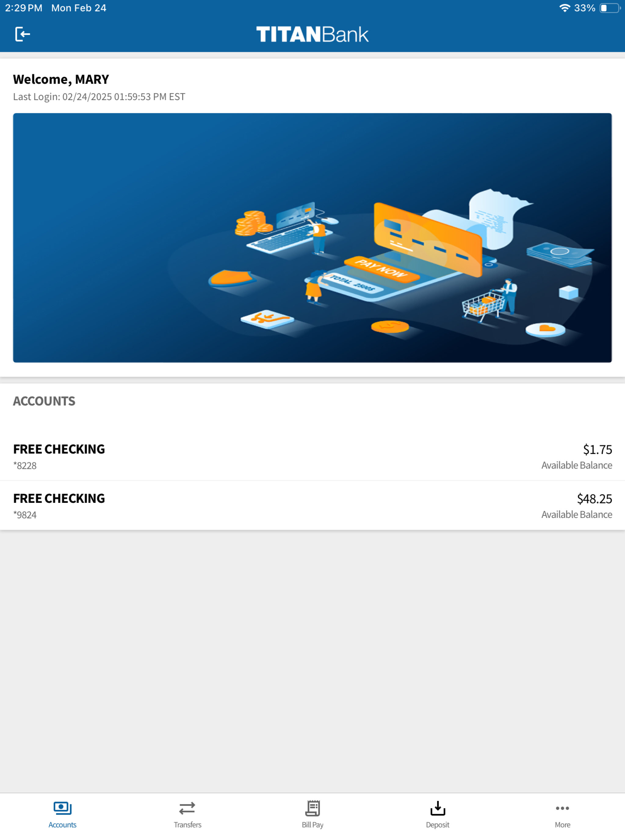 Titan Bank Mobile screenshot 9