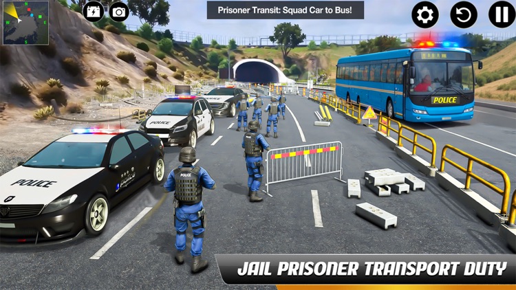 Police Bus Simulator Game 2024