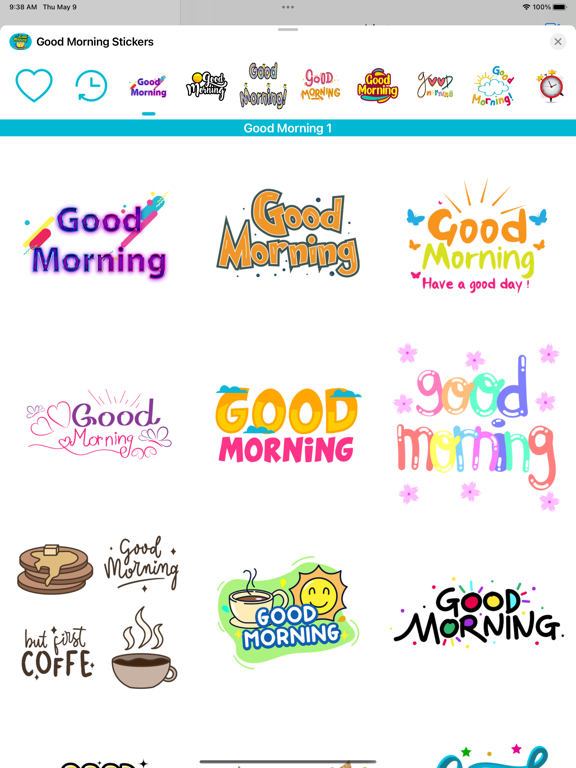 Screenshot #4 pour Animated Good Morning iSticker