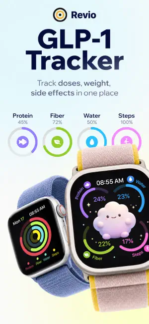 Revio: GLP-1 & Peptide Tracker screenshot 1