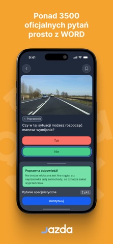 Jazda - Testy Na Prawo Jazdy screenshot