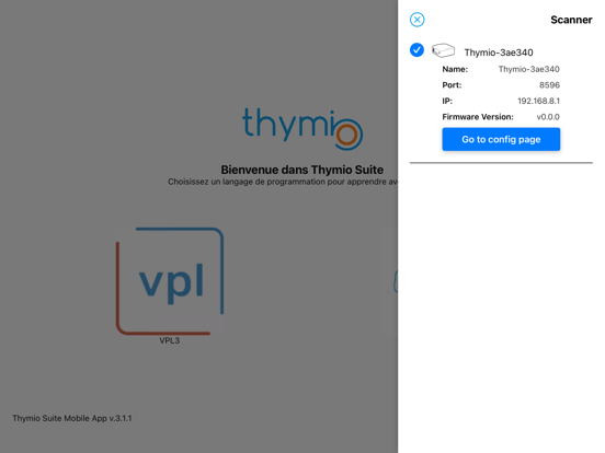 Screenshot #5 pour Thymio Suite Mobile