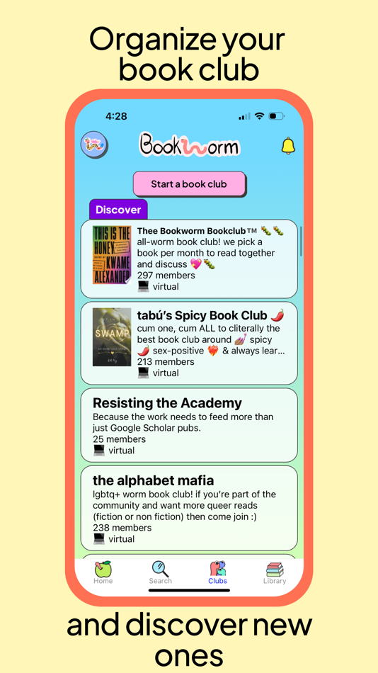 #8. Bookworm Reads (iOS) 由: Bookworm Reads CLUB