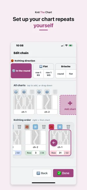 Knit The Chart screenshot 4