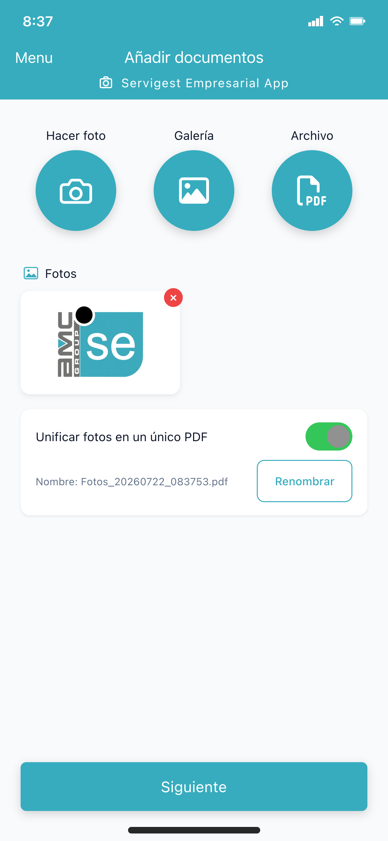 Servigest Empresarial screenshot 4