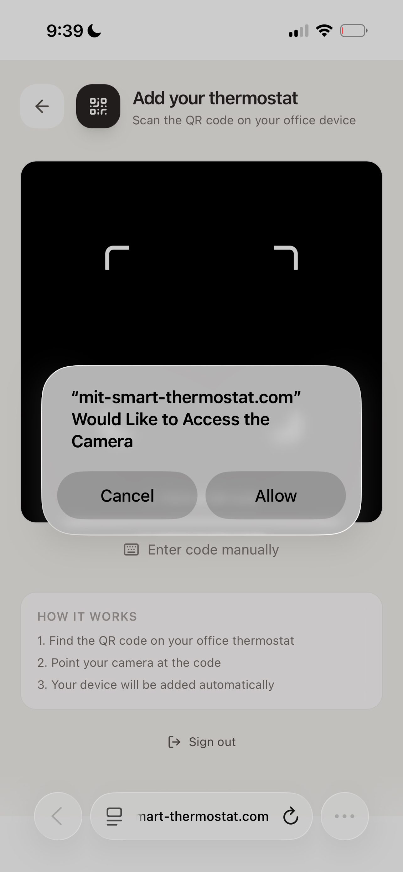MiThermostat screenshot 3