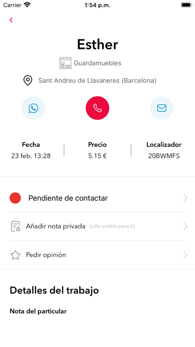 Habitissimo para profesionales Screenshot
