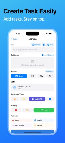 Task & Habit Planner:TodoBlaze Screenshot 6 of 6
