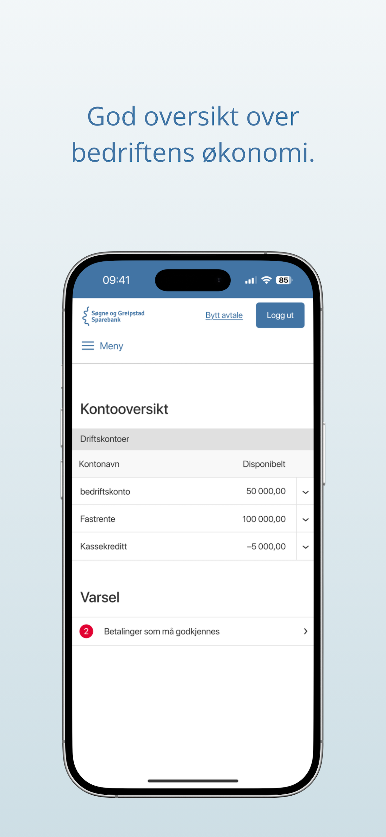 Søgne og Greipstad Spb Bedrift