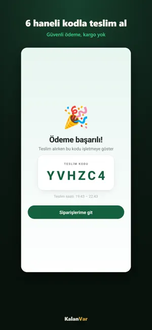 KalanVar: İndirimli Yemek screenshot 3