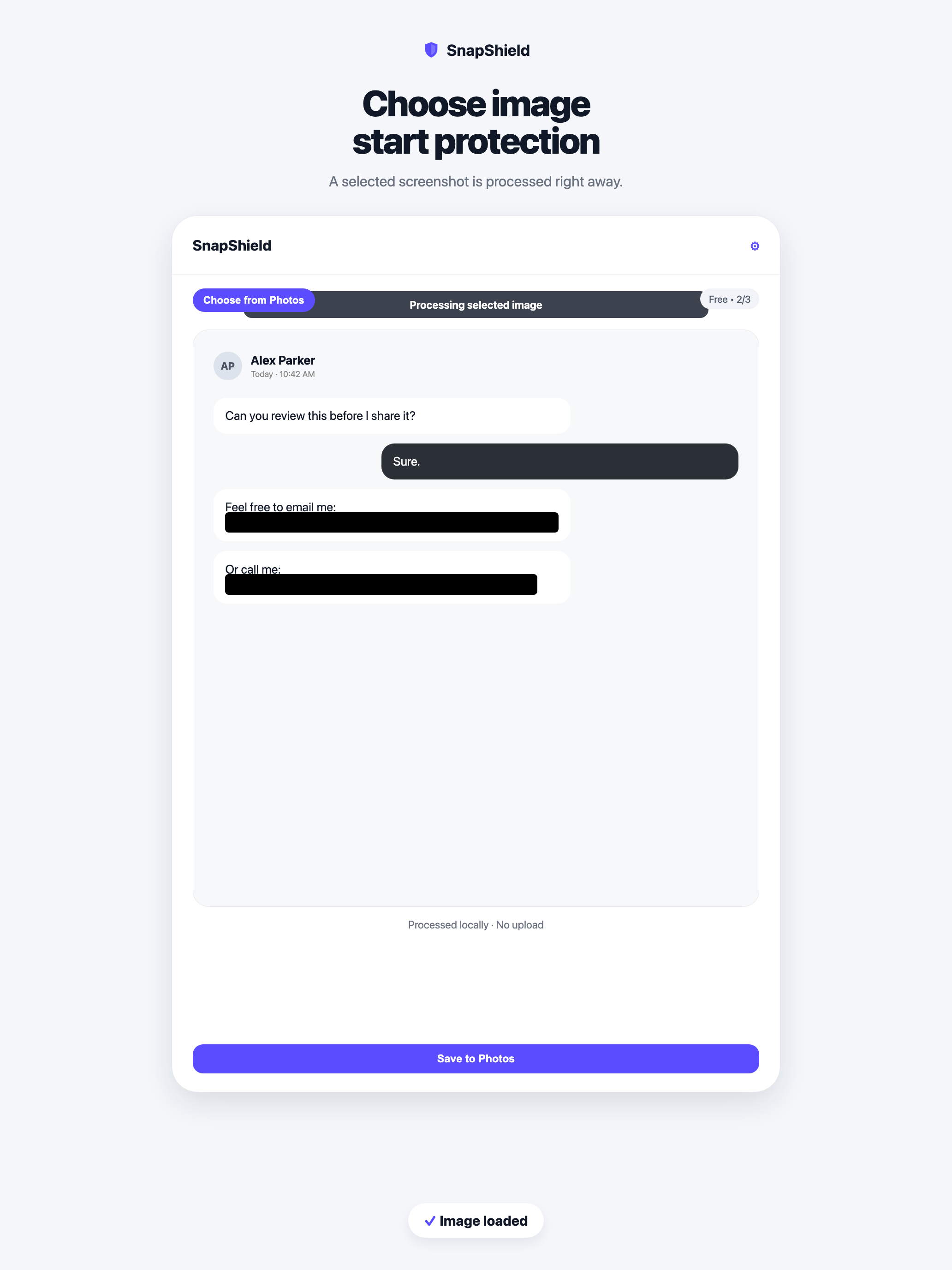 SnapShield – Auto Redact screenshot 6