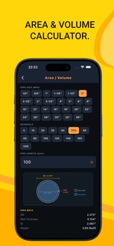 PipeFit Pro: Pipe Calculator screenshot