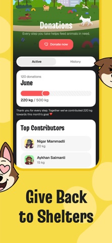 Dosty Walks: Step Counter screenshot