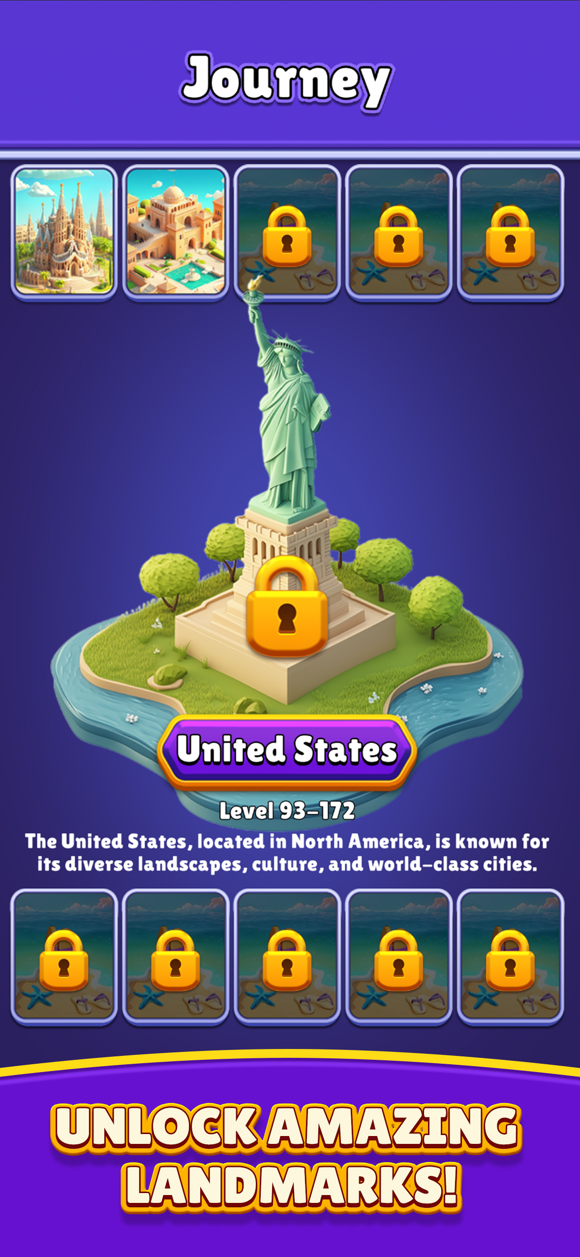 Landmark Quest: Travel Match