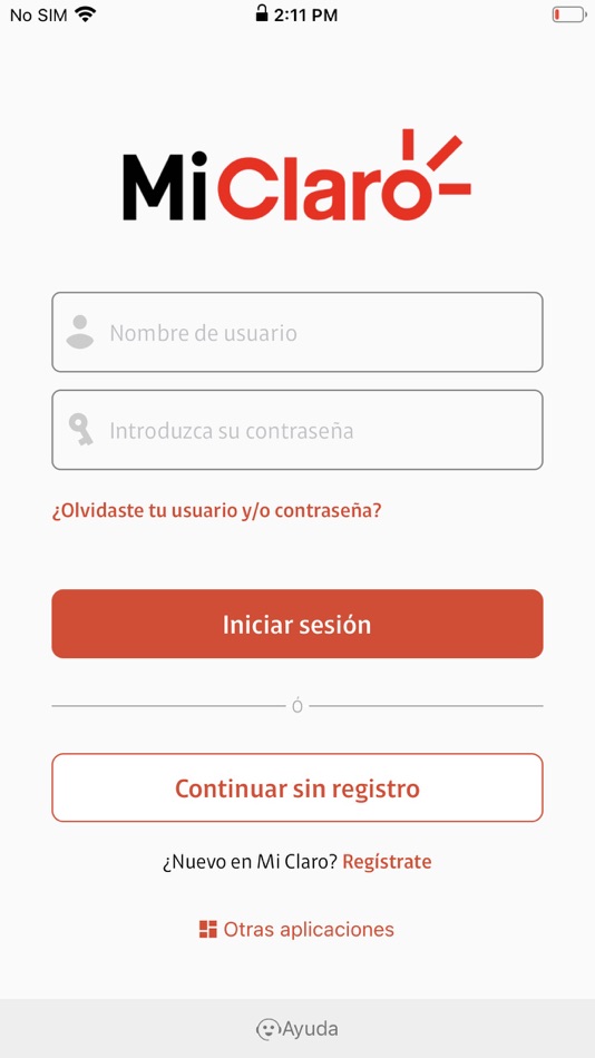#1. Mi Claro -República Dominicana (iOS) By: América Móvil