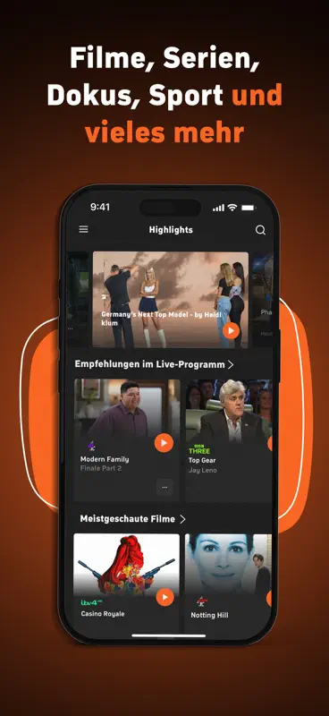 Zattoo | TV Streaming App screenshot 5 of 7