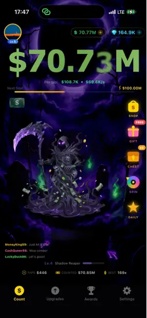 Cash Clicker Tycoon screenshot 2