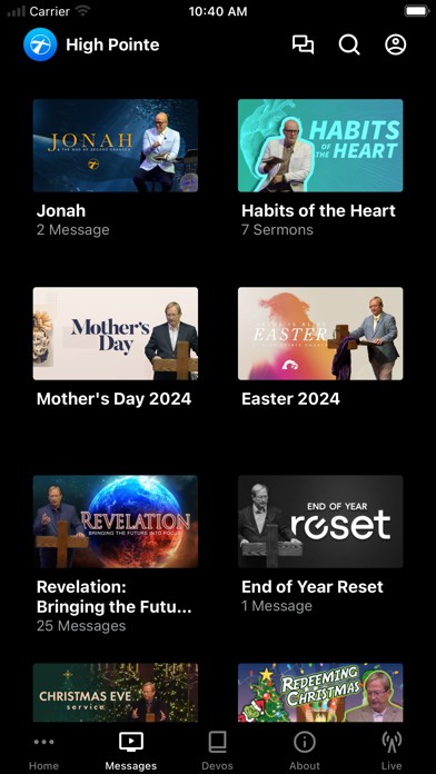 High Pointe Church Thompson CT Screenshot
