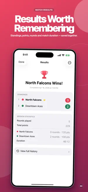 ScoreBoard - Score keeper + screenshot 4